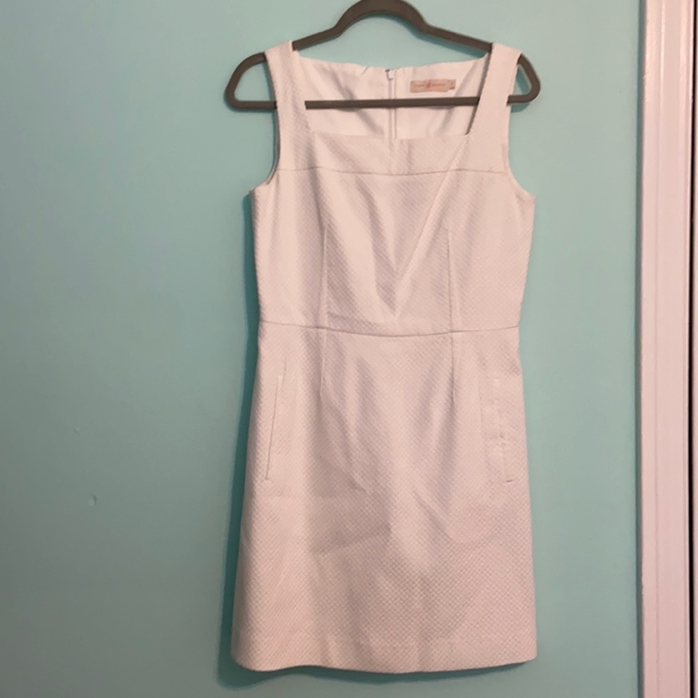 White Tory Burch Dress. Size 8